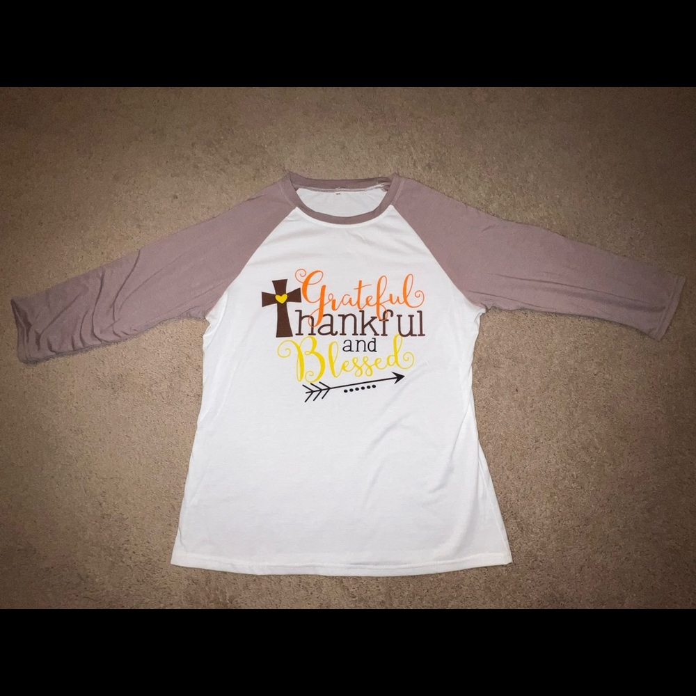 NWOT baseball tee - size large